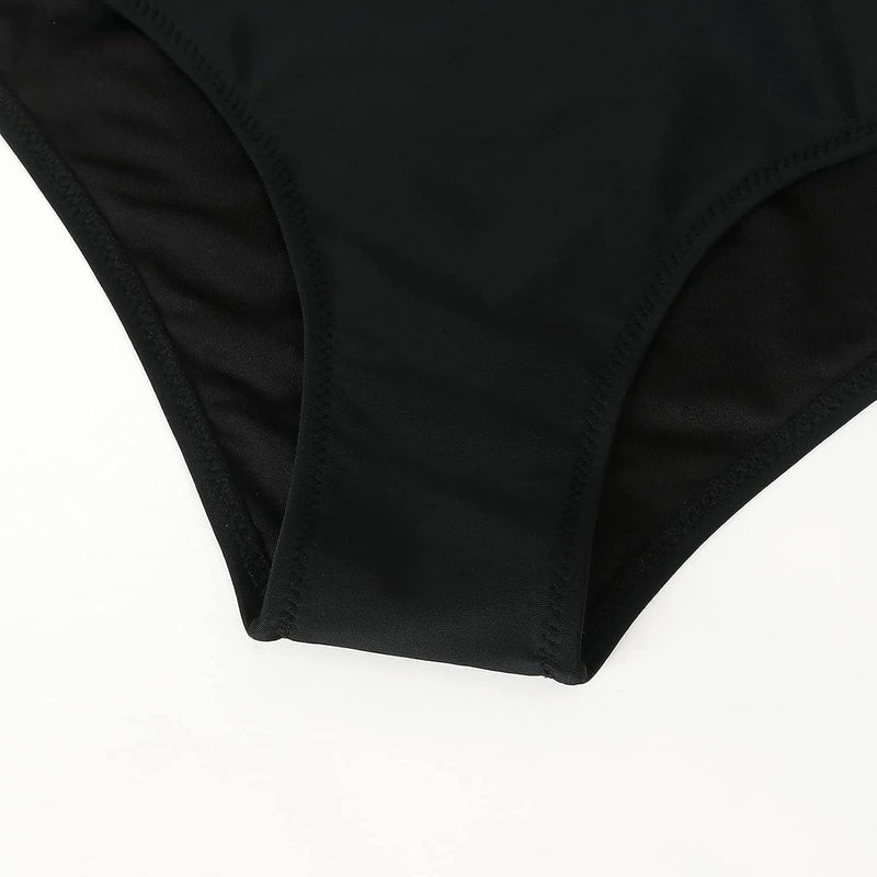 Women High Waisted Wrap Bikini Set Back Tie 2 Piece Swimsuits Low Neck Push Up Bathing Suits Solid Swimwear Print Criss cross Swimming suit Beachwear