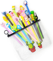 20 Pieces Cute Cartoon Animal Writing Pens - Cool Unicorn Fun Pens for Kids, School and Office Supplies