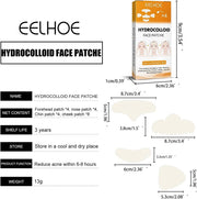 Nose Strip, Pimple Patche, Nose Sticker, Mighty Patch, Zits Strip, Hydrocolloid Patche, for Nose Pore, Zit, and Oil, Dermatologist, Approved Overnight Pore Strips to Absorb Acne Nose Gunk (10 Pcs)