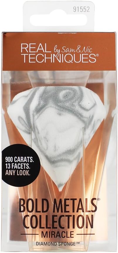 REAL TECHNIQUES Facial Makeup Brush - 13Ml (Packaging And Handle Model May Vary)