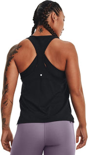 Womens Rush Energy Tank - Black / / White