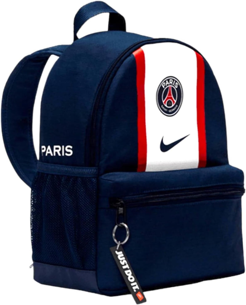 Nike Unisex Kids Backpack Paris Saint-Germain Jdi, Midnight Navy/White/Midnight Navy, DM0048-410, MINI, 11L
