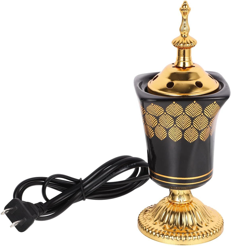 CORHAD Incense Burner Censor Burner Pot Censer Burner Electric Incense Stove Electric Bakhoor Burner Wax Melt Warmer Incense Censer Ornament Incense Electric Burner Iron Plug in Baku