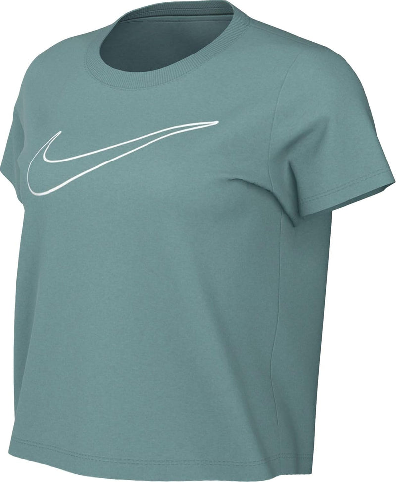 Womens Sportswear Club Label Mid TEES AND T-SHIRTS (pack of 1) - CANNON/WHITE