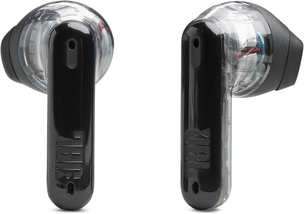 JBL Tune Flex True Wireless Noise Cancelling Earbuds, Pure Bass, ANC + Smart Ambient, 4 Microphones, 32H of Battery, Water Resistant & Sweatproof, Comfortable Fit - Blue, JBLTFLEXBLU