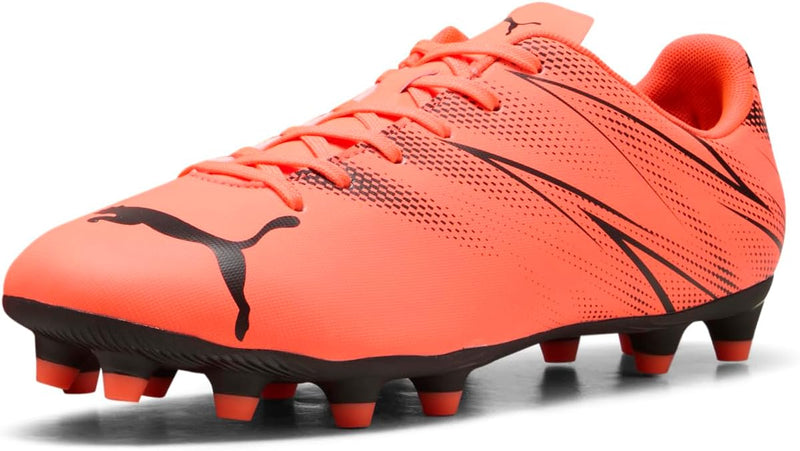 Attacanto Firm Ground/Artificial Ground mens Sneaker - Glowing Red-puma Black