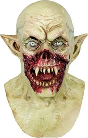 MOLEZU Vampire Mask Zombie Head Mask for Adult, Scary Horror Creepy Demon Monster Mask for Halloween Costume Party.