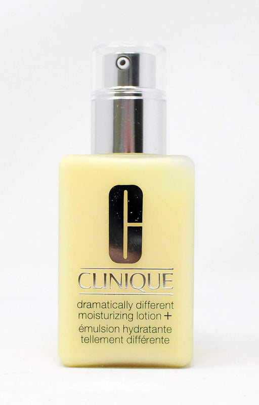 Dramatically Different Moisturizing Lotion + New Formula 125Ml Very Dry To Dry Combo Skin - 4.2 Ounces pump,tube,twist cap