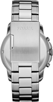 Mens Quartz Watch, Chronograph and Stainless Steel - Silver