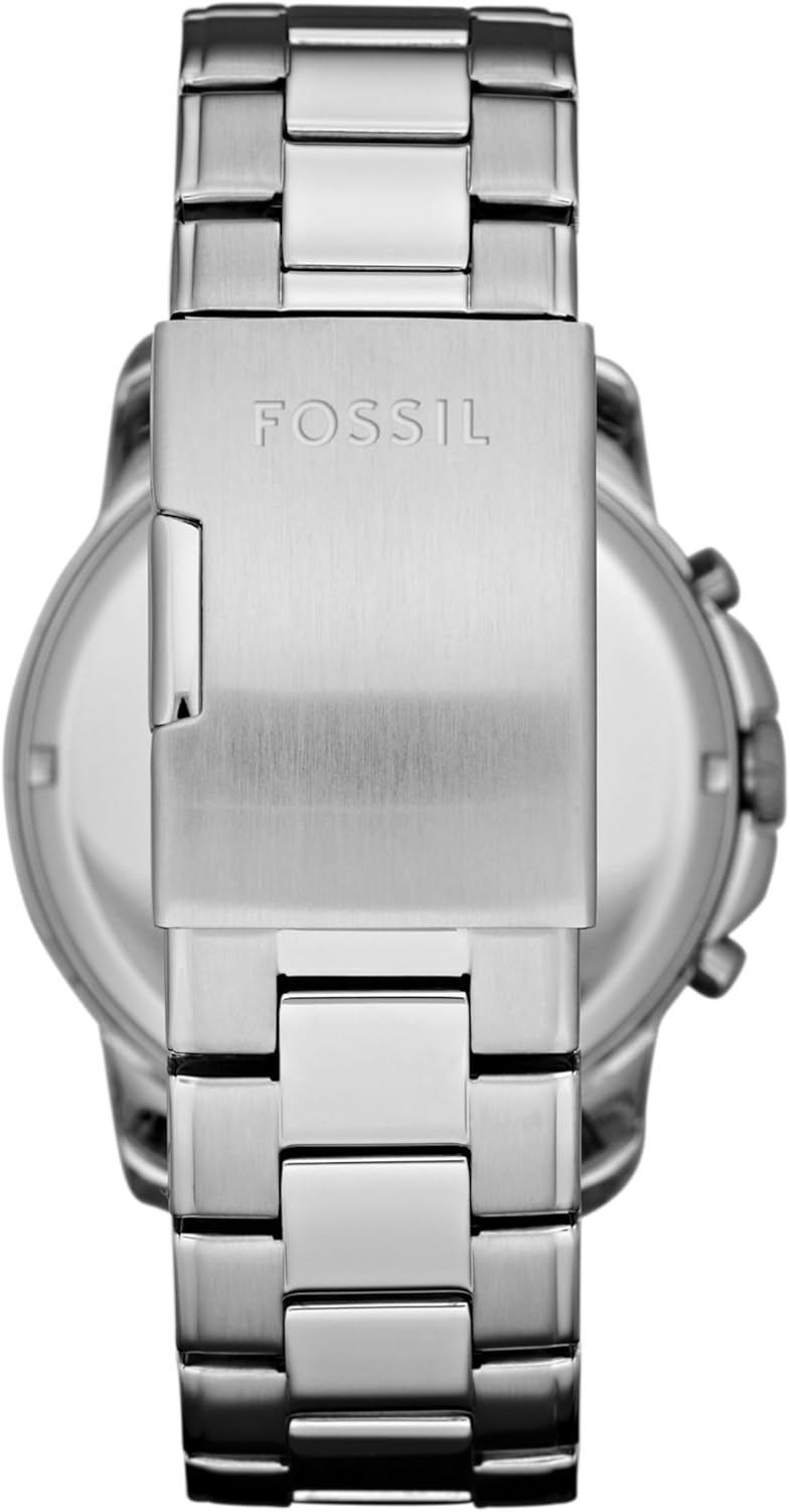 Mens Quartz Watch, Chronograph and Stainless Steel - Silver