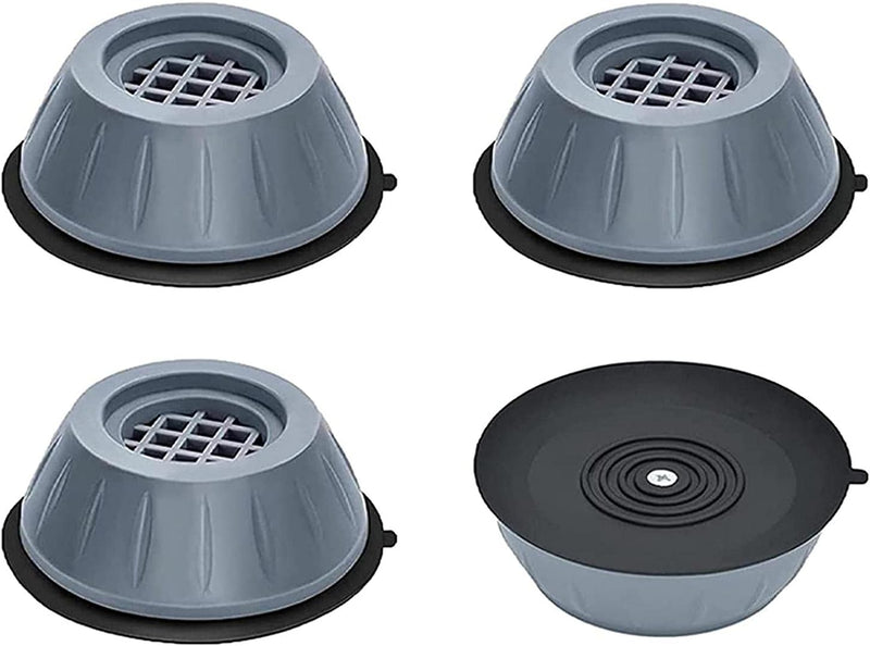 4Pcs Washing Machine Anti Vibration Pads Washer And Dryer Anti Slip Mat Rubber Isolation Feet Pads For Floor Protection Against Vibration Noise Shock,suitable For All Washing Machine