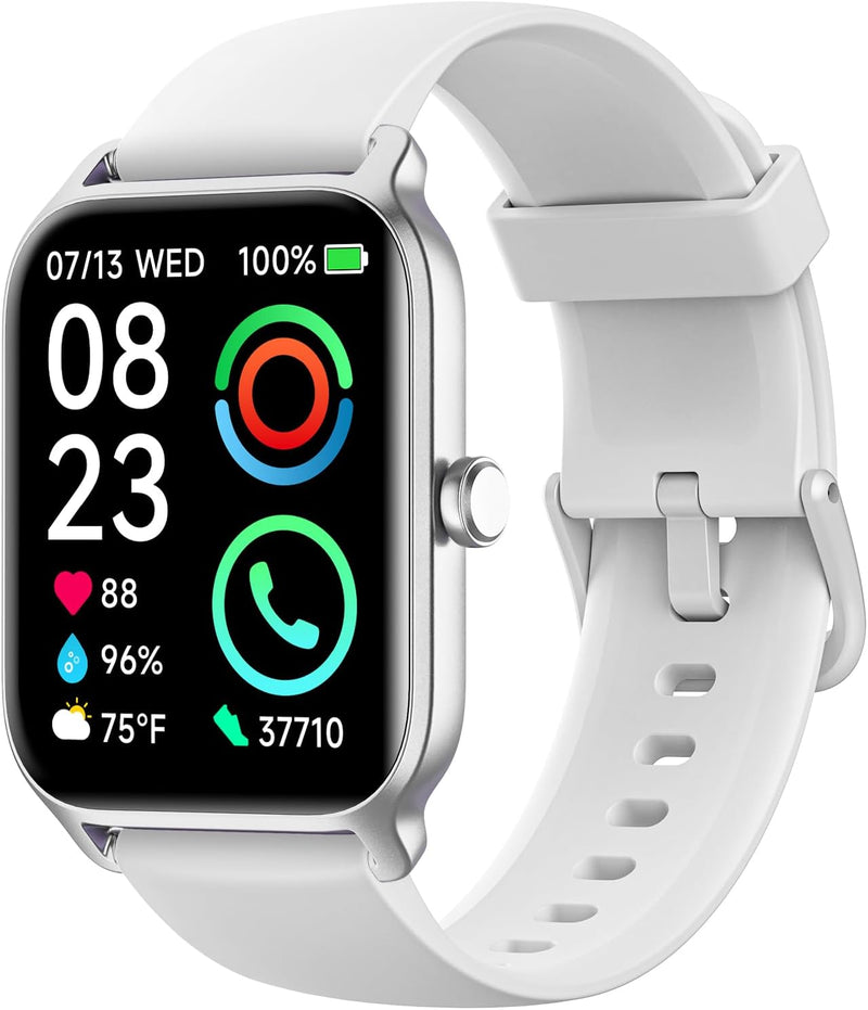 Fitpolo Smart Watch for Women Android & iPhone, Alexa Built-in [1.8" HD Screen] IP68 Waterproof Fitness Watch with Bluetooth Call (Answer/Make), Heart Rate/Sleep/SpO2 Monitor, 105 Sports Trackers
