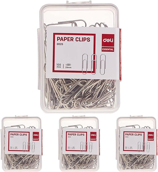 deli Paper Clips - 100 Count (Pack of 4) Single