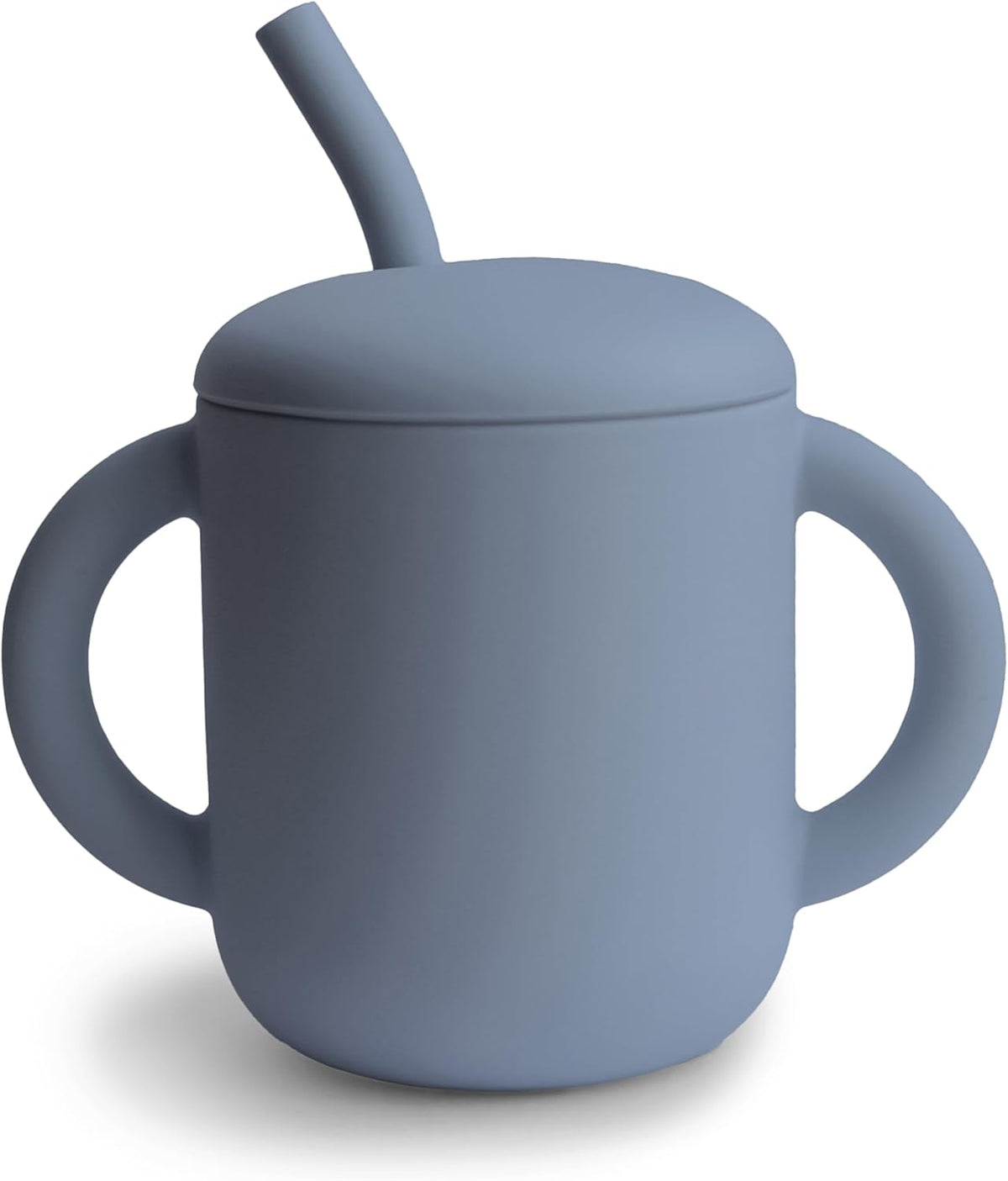 Silicone Training Cup + Straw Blush – image 7