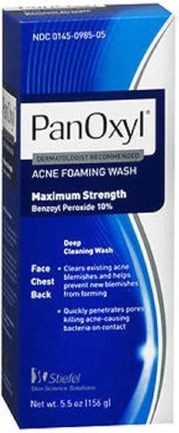 Foaming Acne Wash Maximum Strength 5.5 oz (Pack of 3)