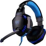 Cosmic Byte KOTION G2000 Gaming Headphone Headset Stereo Bass Over-ear Headband Mic PC Blue