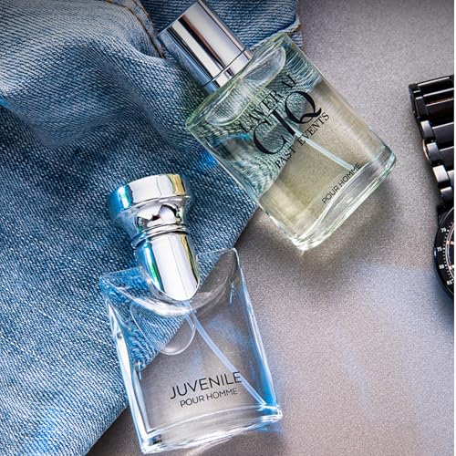 Perfume Gift Set for Men, 4 Pcs Perfume Set Gift For Him 4x25 ML Long Lasting Fresh Fragrance Perfume Set For Men Birthday Gift To Boyfriend, Luxury Parfums For Man Gift Set Box, Eau De Parfum For Men