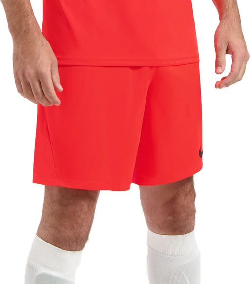 mens M Nk Dry Park Iii Short Nb K Sport Shorts - Bright Crimson/(Black)