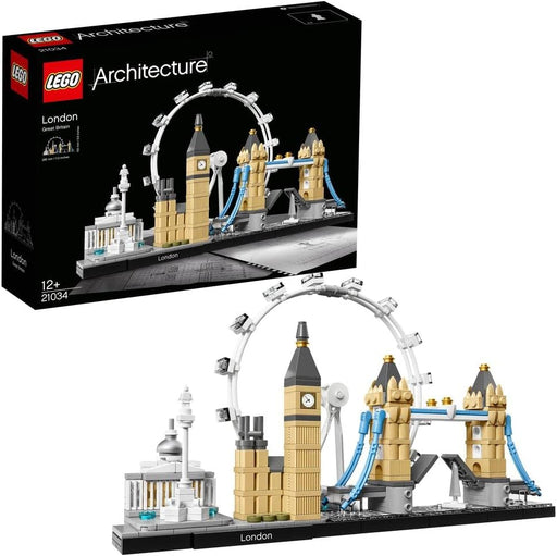 21034 Architecture Skyline Model Building Set, London Eye, Big Ben, Tower Bridge Collection, Office Home Décor, Collectible Gift Idea - London Skyline