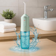 Fitto Water Flosser, USB Rechargeable Cordless Oral Irrigator, 3 Modes for Deep Cleaning, Portable Dental Care, Waterproof, for Travel & Home Use