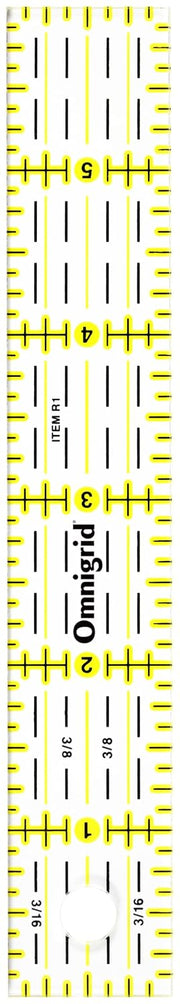 Omnigrid Ruler 1x6" - Rectangle 1" x 6"
