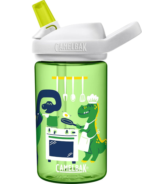 CAMELBAK Eddy+ Kids Everyday Water Bottle - Strong Drop Proof Design - BPA Free - Leak-proof - Dishwasher Safe - 400ml