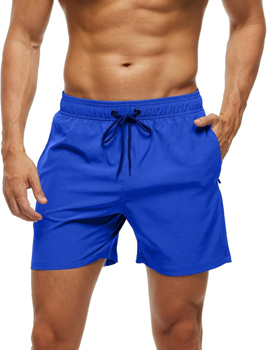 Mens Swimming Trunks Swim Shorts Gym Athletic Workout Running Sports Golf Lounge Clothes Casual Summer Beach