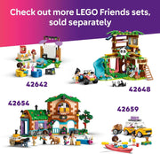 LEGO Friends Puppy Playground Toy for 4+ Year Old Girls - incl. a Park with a Slide, 2 Mini Dolls & 3 Pet Dog Animal Figures - Creative Gift Idea - 42665
