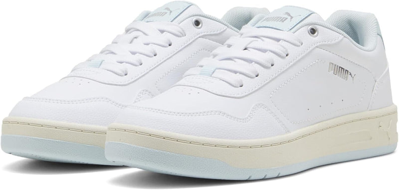 Court Classy womens Sneaker - Puma White Sea Glass Puma Silver