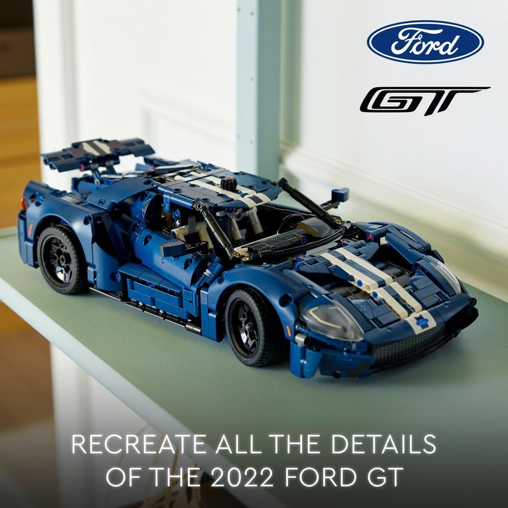 Technic 2022 Ford GT 42154 Building Kit for Adults (1,466 Pieces)