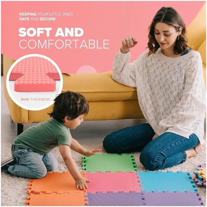 Foldable Baby Play Mat, Extra Large Waterproof Activity Playmats for Babies,Toddlers, Infants, Play & Tummy Time,