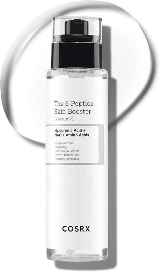 6 x Peptide Collagen Booster Toner Serum 150 ml / 5.07 Fl.Oz, Skin Renewal Boosting Facial Essence, Niacinamide & Hyaluronic Acid for All Skin Types, Korean Skincare, Paraben Free - 150 ml (1er Pack)