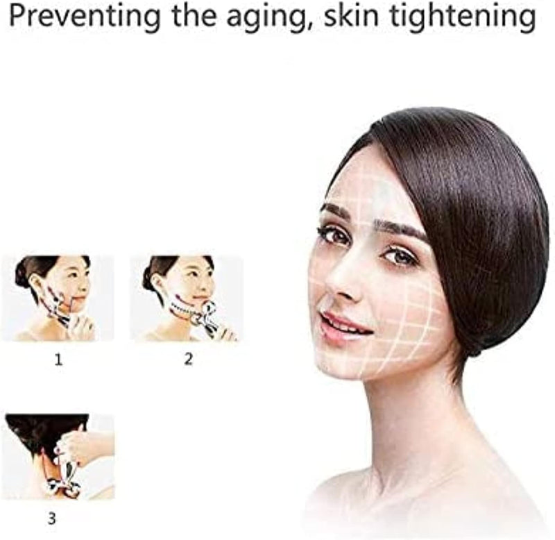 Face Massager Roller Facial Roller Contouring Massager for Face Lift, Shape Face Lift Tool Firming Beauty Massage Body Face Massager.