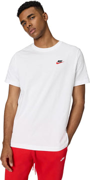 mens Nsw Club T-Shirt (pack of 1) - WHITE/BLACK/UNIVERSITY RED