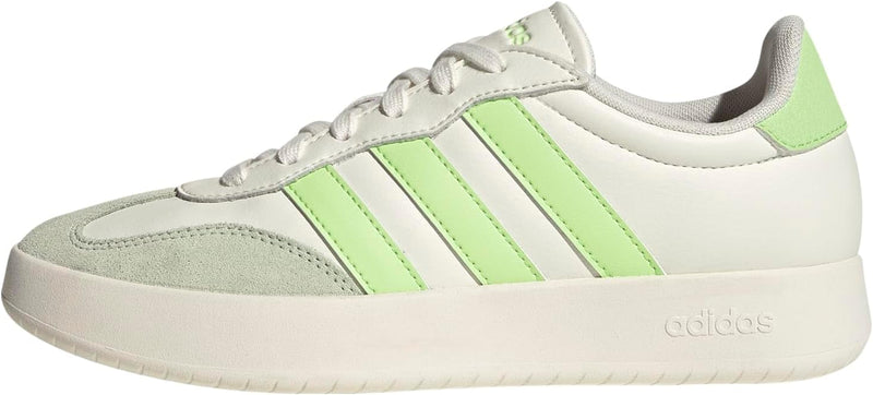 Barreda Shoes womens Shoes - Off White Semi Green Spark Linen Green