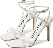 Womens Heeled Sandal Tegin - White