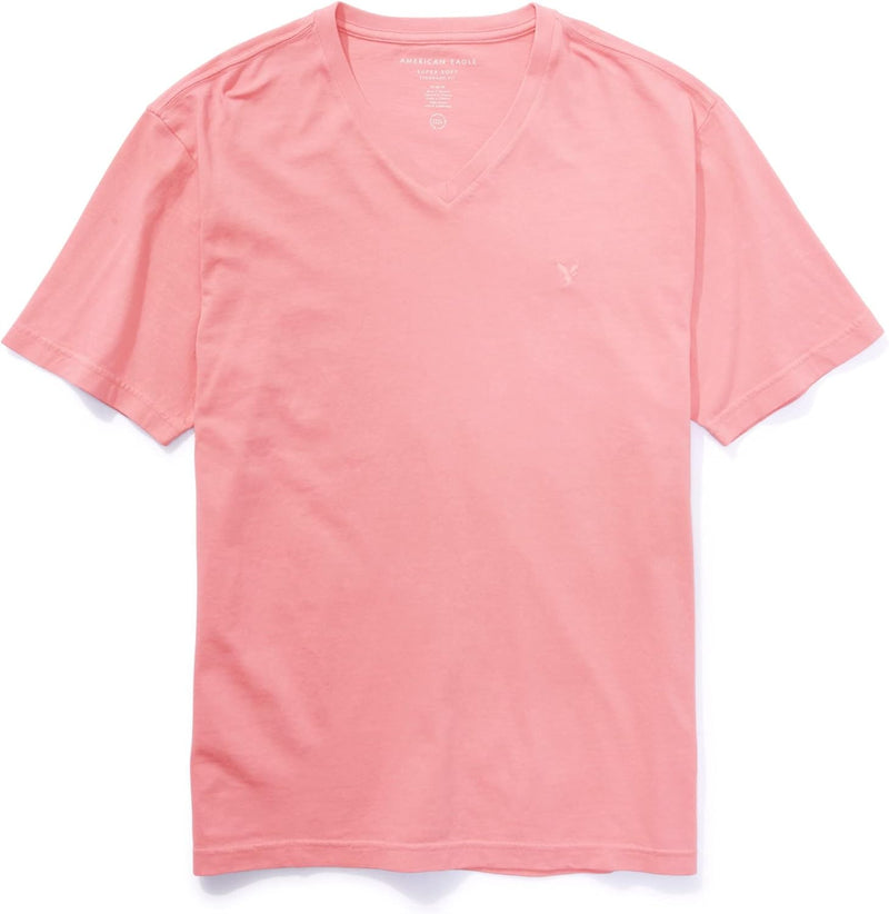 American Eagle Mens Short Sleeves Basic V-Neck T-Shirt T-Shirt (pack of 1)