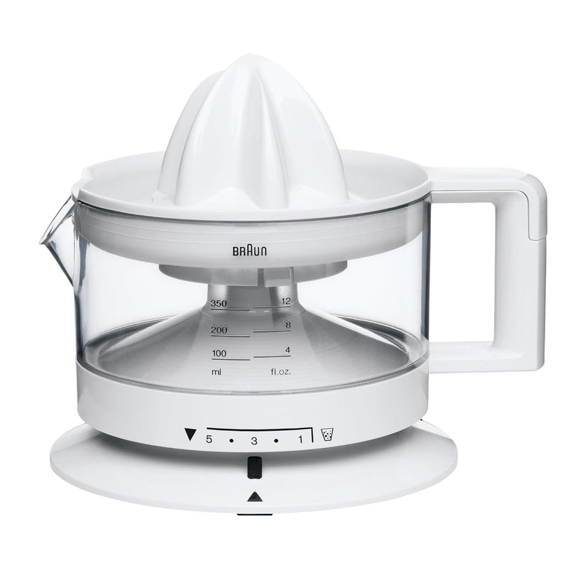 Braun Juicer, White, 350 Ml, Cj 3000"Min 1 year manufacturer warranty"