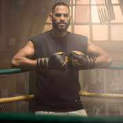 Retail 16 Oz Boxing Gloves - Gold / Black