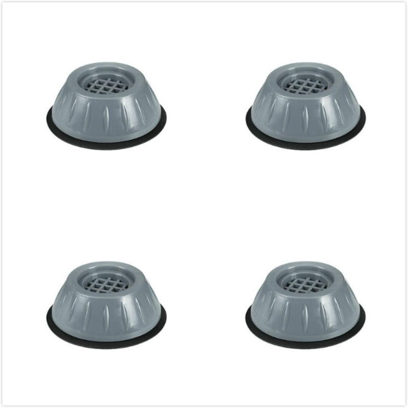 Shock and Noise Cancelling Washing Machine Support, Anti Slip Anti Vibration and Noise reducing Washing Machine Feet Pads, Washing Machine Stabilizer - Anti-Walk Dryer & Washer Vibration Pads (4 Pcs)