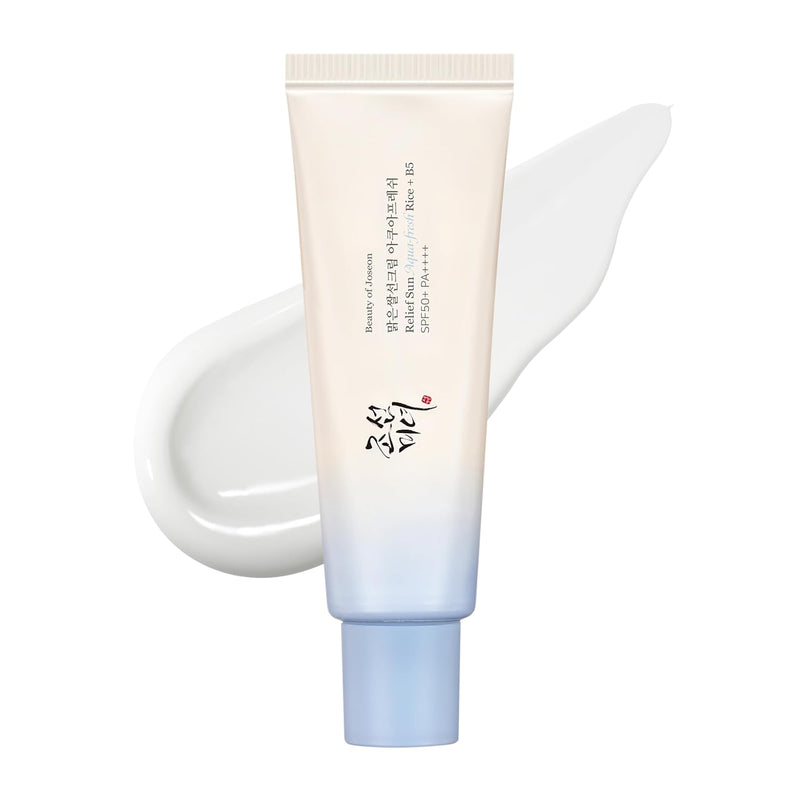 Beauty of Joseon Relief Sun Aqua-Fresh Rice+B5 Sunscreen for face Sun moisturizing with SPF 50 PA++++ Korean sunscreen skincare 50ml, 1.69 fl.oz