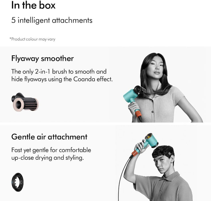 Dyson Supersonic Nural™ hair dryer - Curly+Coily (Ceramic Pink/Rose Gold)