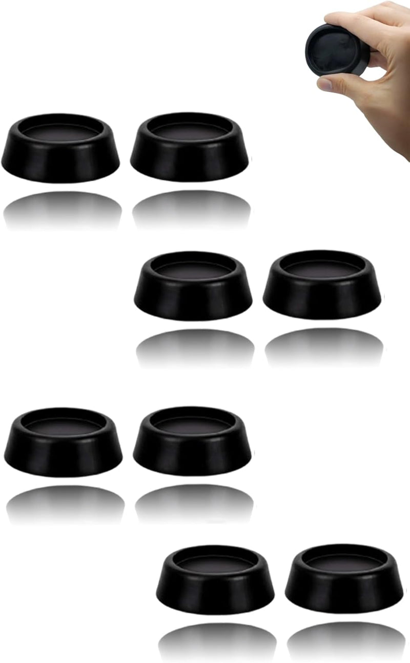 Sweet seven® Washer Dryer Stabilizer Pads - 8PCS Anti-Vibration & Anti-Walk Pads Reduce Movement, Noise for Washing Machines, Dryers - Non-Slip Mat Supports, Prevents Walking Feet Effectively