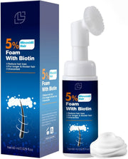 5% Minoxidil Foam for Men Women, 60ml 5% Minoxidil for Men Foam, Minoxidil for Women Hair Growth Suitable for Hair Thinning Receding Hairline and Hair Loss to Hair Regrowth Get Thicker Fuller Hair