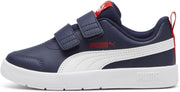Courtflex V3 V PS Sportstyle Kids Shoes FOR Kids PUMA Navy-PUMA White-PUMA Red, 28.5 EU