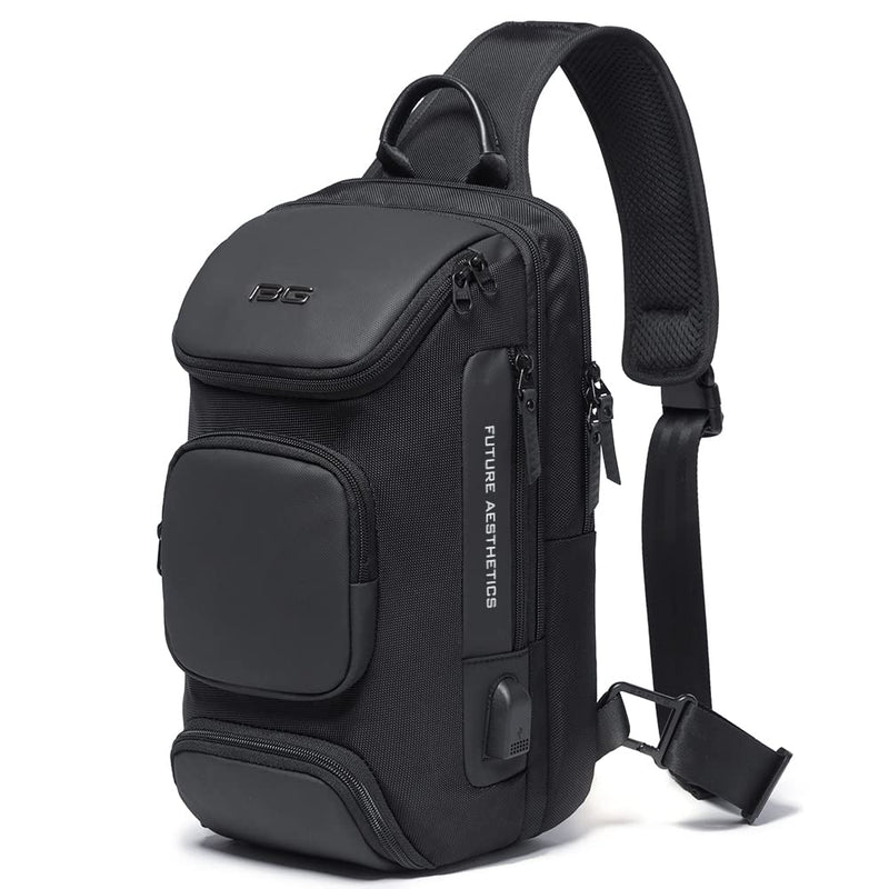 BANGE Sling Bag, Waterproof Men's Chest Bag Shoulder bags Crossbody Sling Backpack for Menâ€¦â€¦