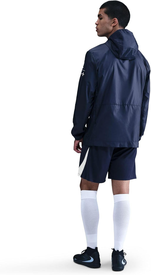 Mens Tottenham Hotspur Football Club Academy Pro Hooded Run JACKETS (pack of 1) - BINARYBLUE(LTIRONORE)(NoSponsor)