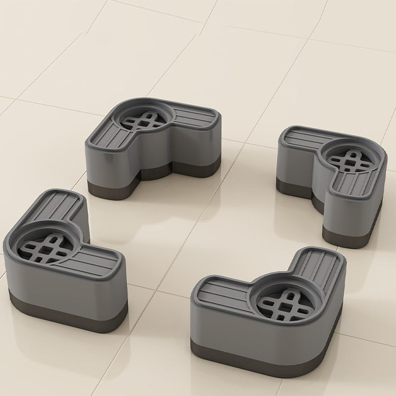 Vibration Pads for Washer and Dryer | 4X Washer Dryer Pedestal,Shock-Absorbing Heighten Stabilizer, Noise Reduction Appliance Accessories for Apartment Use