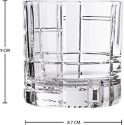 OCEAN TRAZE FTR (FUTURE) DOUBLE ROCK GLASS, 350 ML, 2 PCS SET, P0366302