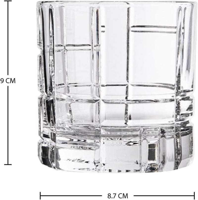 OCEAN TRAZE FTR (FUTURE) DOUBLE ROCK GLASS, 350 ML, 2 PCS SET, P0366302